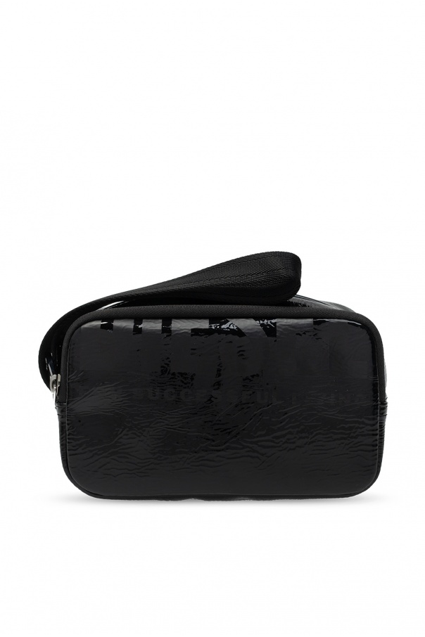 Diesel this black pouch bag from Parisian label