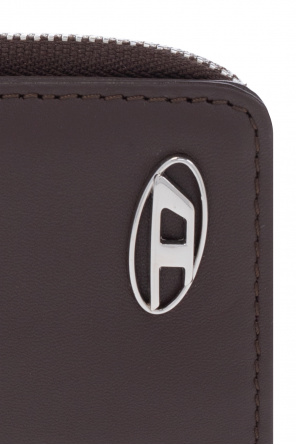 Diesel ‘L-Zip’ leather key holder