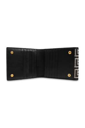 Balmain Leather wallet with logo
