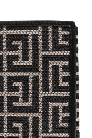 Balmain Leather wallet with logo