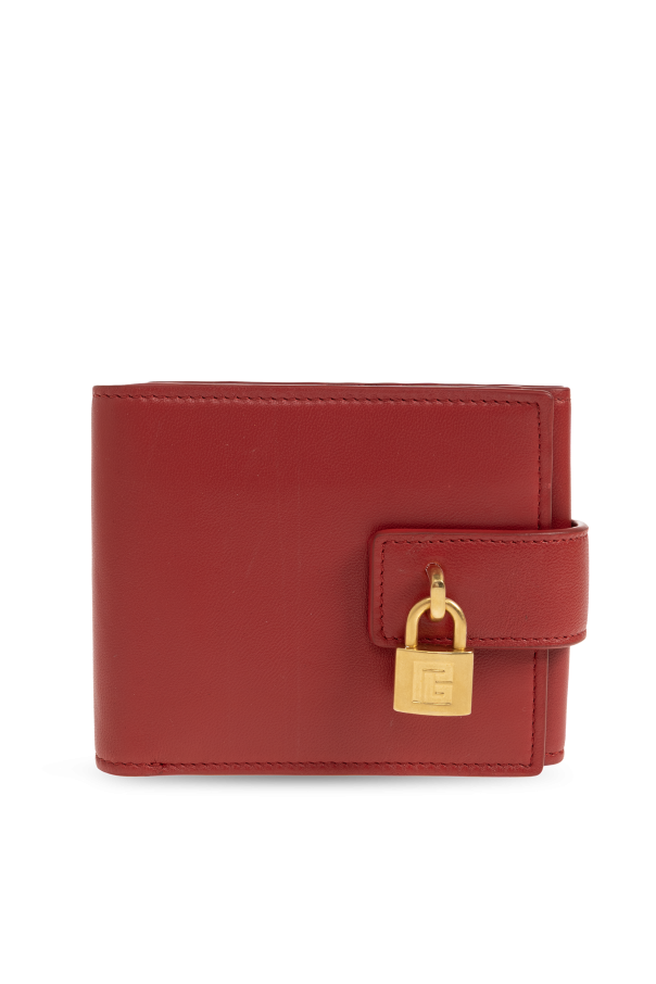 Leather wallet od Balmain