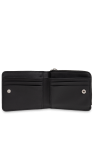 Y-3 Leather wallet with printed logo