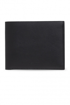 Leather wallet with logo od JIL SANDER