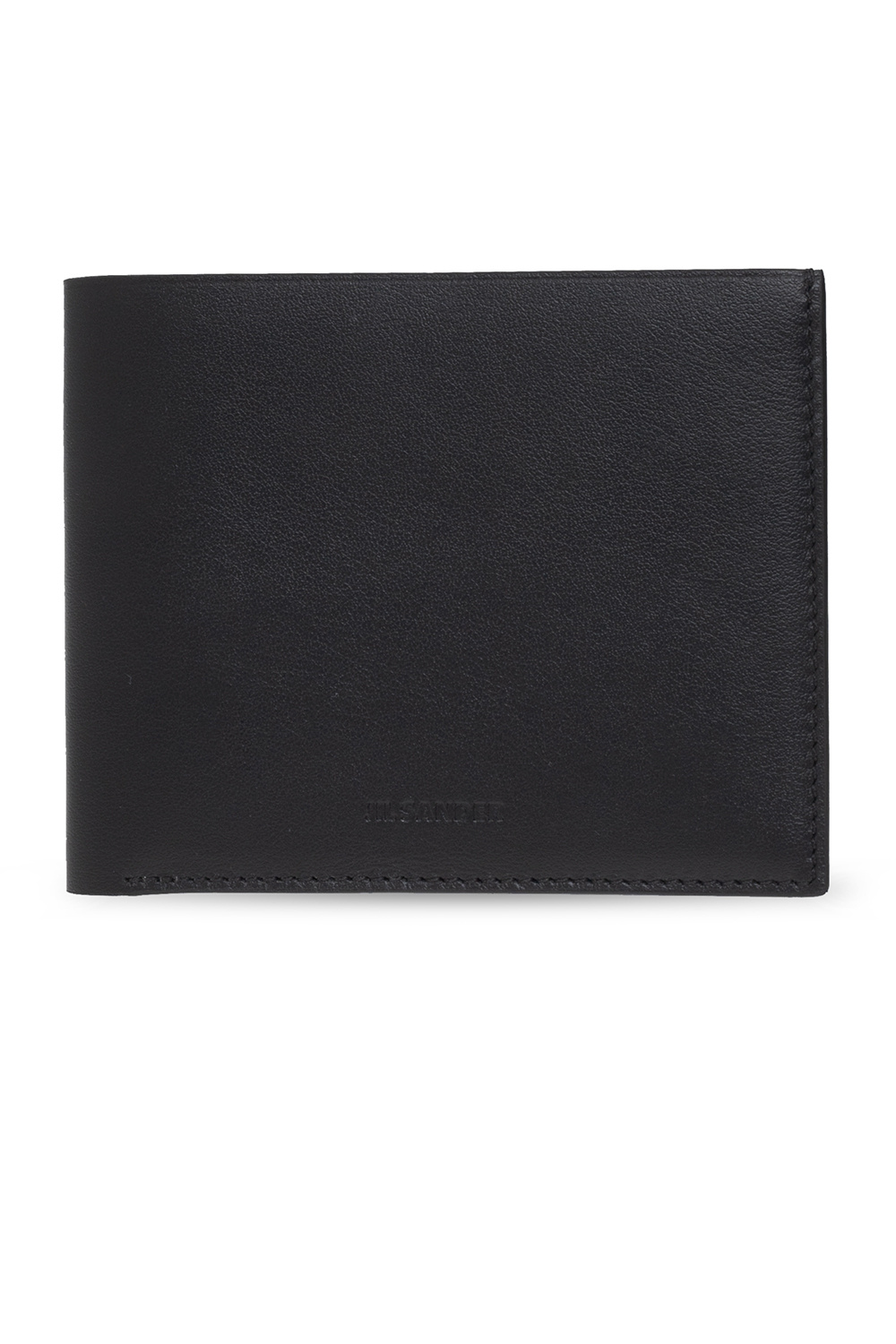 JIL SANDER Leather wallet with logo