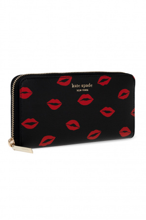 Kate Spade ‘Spencer Kisses’ wallet with logo
