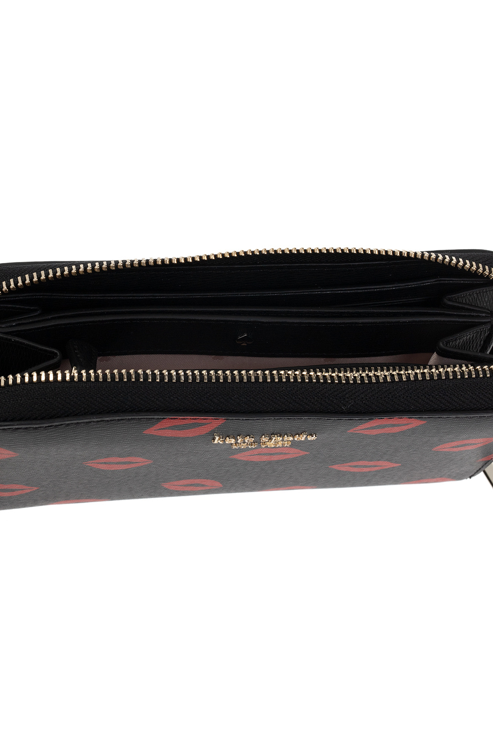 Kate Spade ‘Spencer Kisses’ wallet with logo