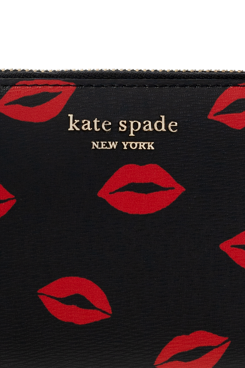 Kate Spade ‘Spencer Kisses’ wallet with logo