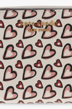 Kate Spade Wallet with motif of hearts