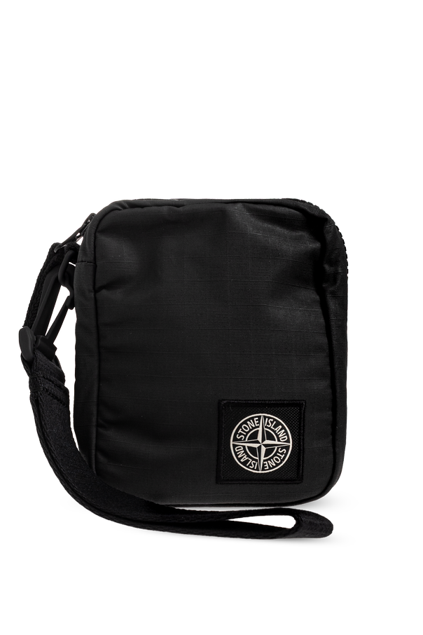 Wristlet pouch with detachable strap od Stone Island
