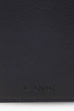 Lanvin Leather folding wallet