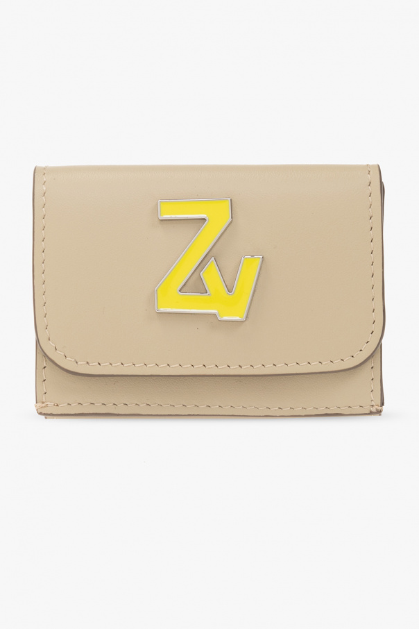 Zadig & Voltaire Leather wallet with logo