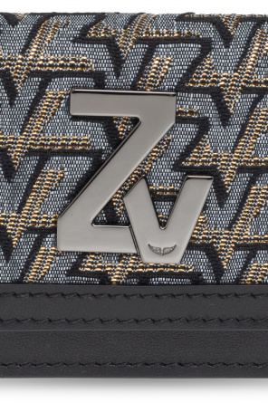 Zadig & Voltaire Składany portfel z żakardowym wzorem