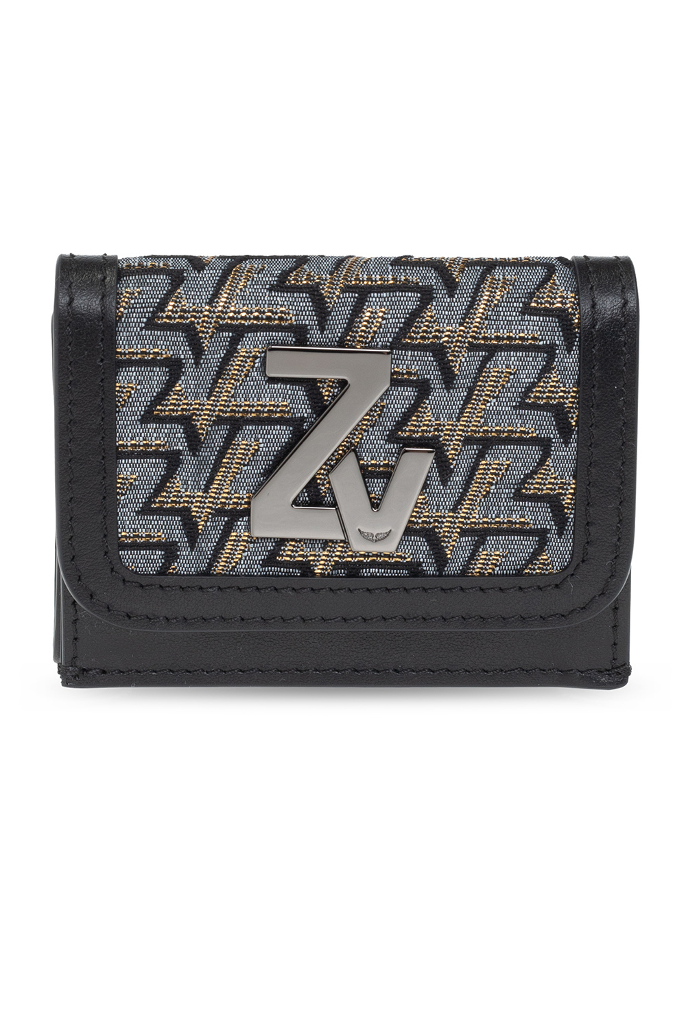 Zadig & Voltaire Trifold wallet with jacquard pattern