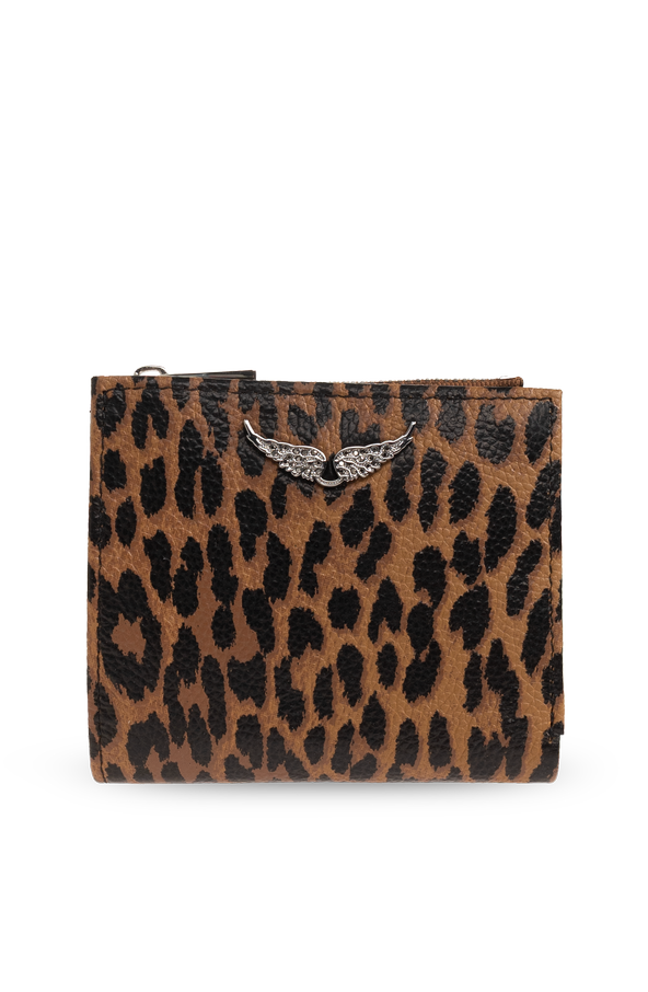 Leather wallet with logo appliqué od Zadig & Voltaire