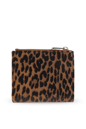 Zadig & Voltaire Cartera de cuero con aplicación de logo