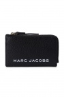 marc jacobs blue textured wallet