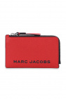 Portfel Marc Jacobs Red Marc Jacobs Women Skórzany portfel