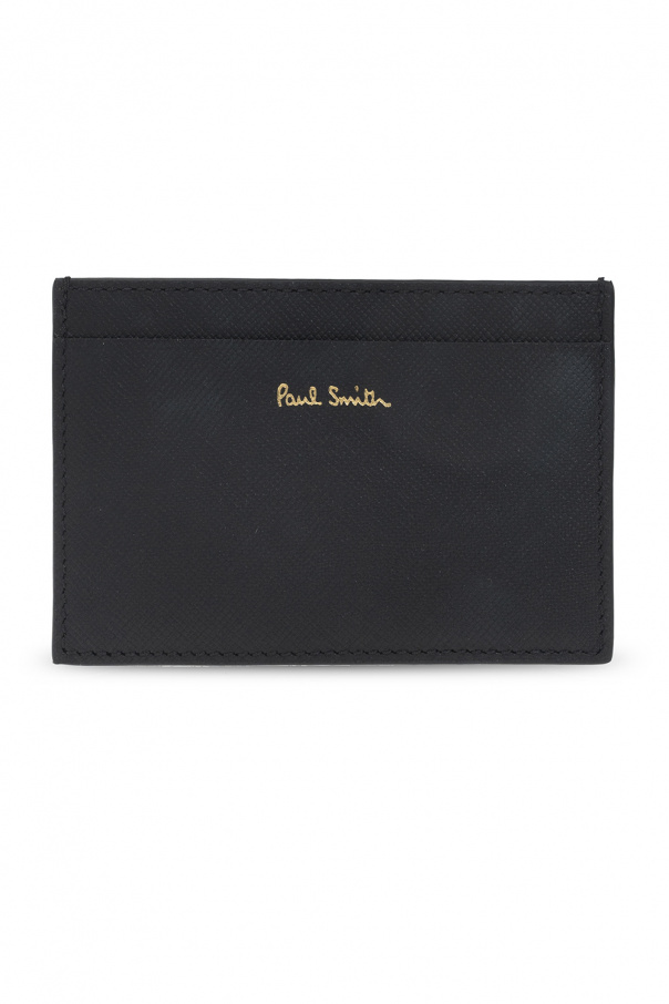 Paul Smith Printed leather card holder
