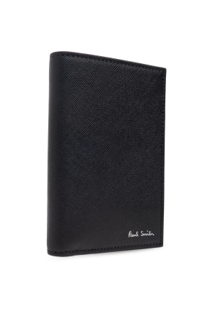 Paul Smith Cartera de cuero con logo