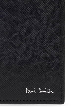 Paul Smith Cartera de cuero con logo