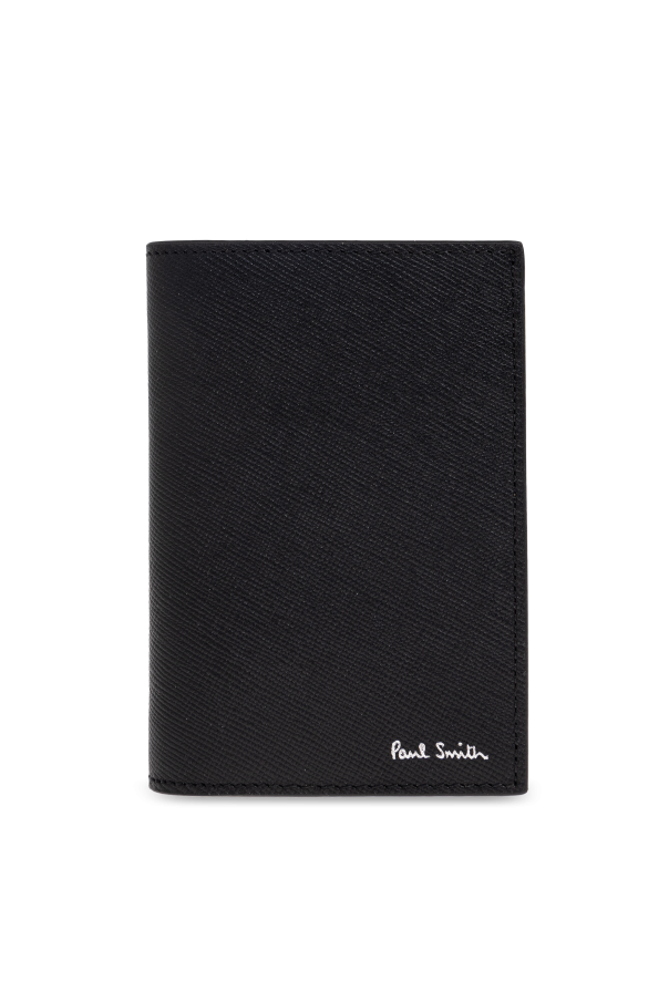 Leather wallet with colorful print od Paul Smith