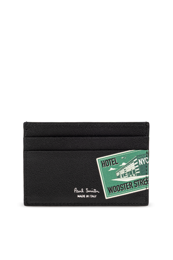 Leather card holder od Paul Smith