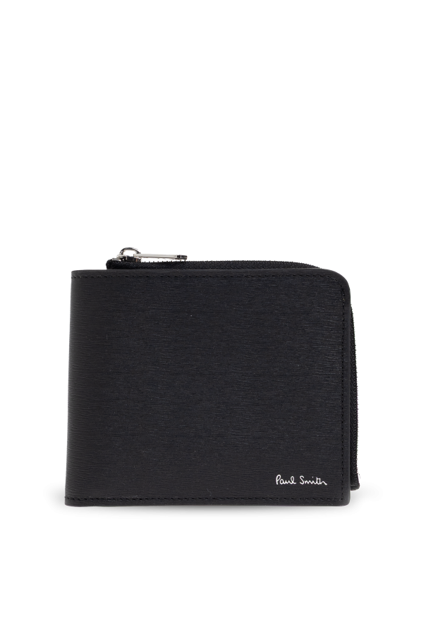 Leather wallet with logo od Paul Smith