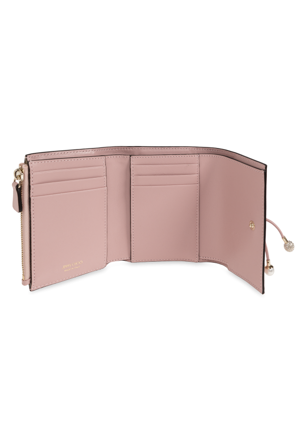 Jimmy Choo Cartera de cuero con logo