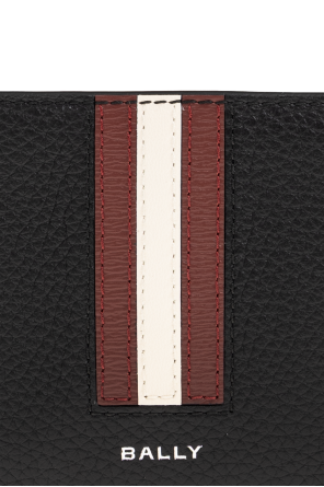 Bally Cartera de cuero con logo