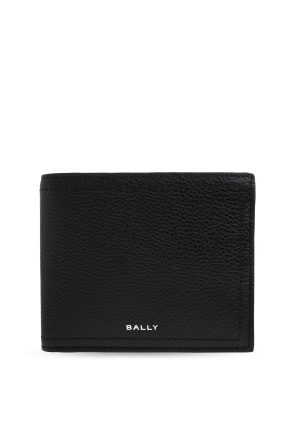 Leather wallet with logo od Bally