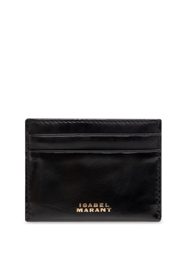 ‘Chiba’ leather card case od Isabel Marant