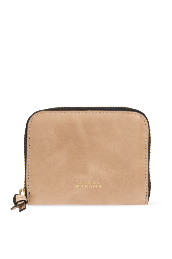 ‘Yuki’ leather wallet od Isabel Marant