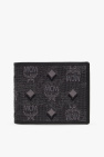 MCM BLACK Jacquard wallet