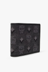 MCM BLACK Jacquard wallet