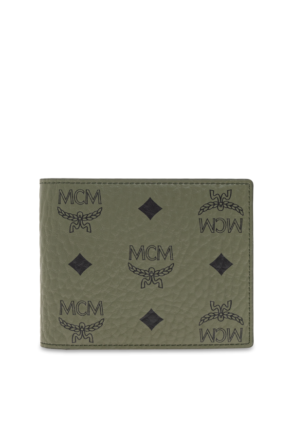 MCM Portfel z nadrukiem `Visetos`