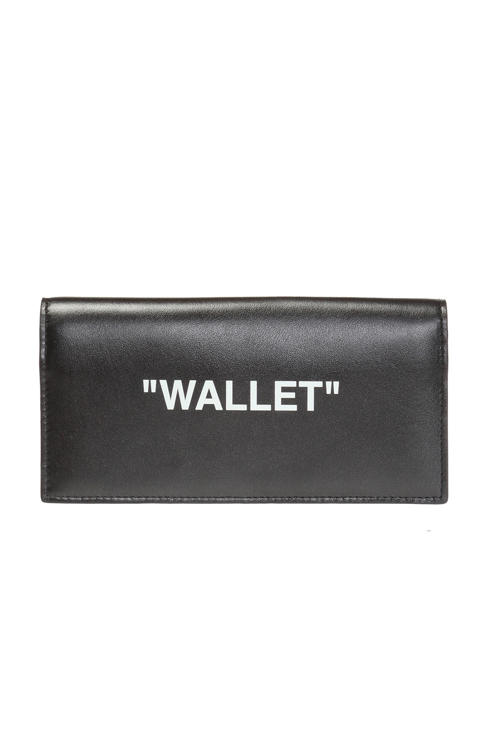 Black Leather folding wallet Off-White - Vitkac Canada