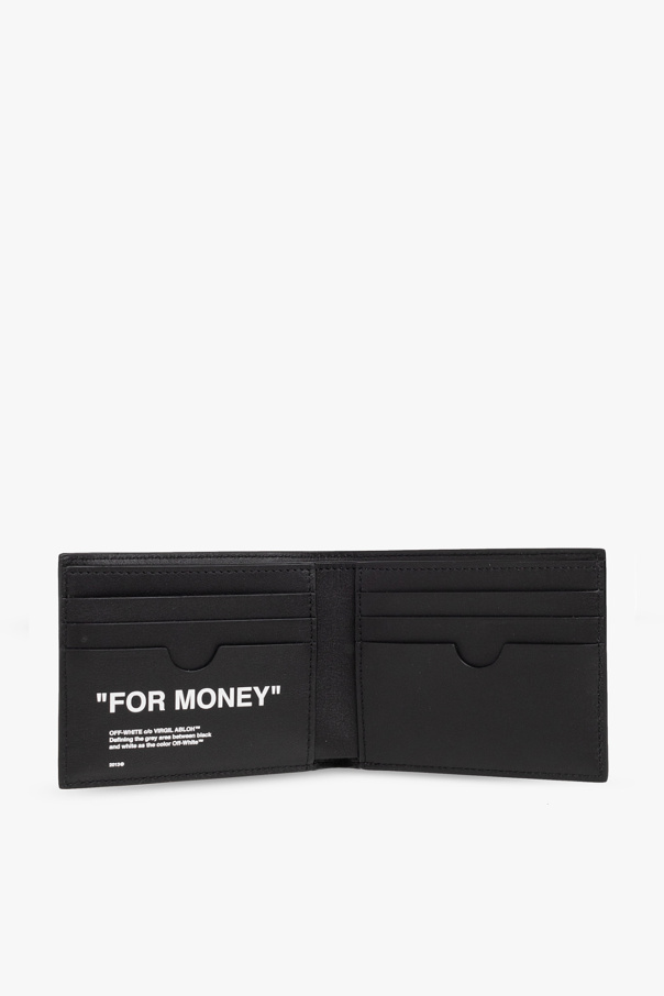 Off-White Leather bifold wallet