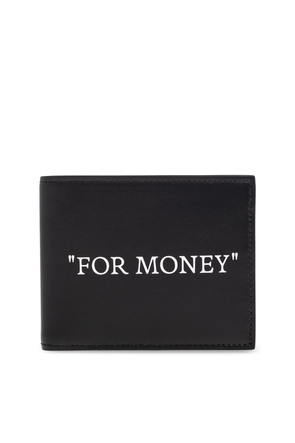 Leather folding wallet od Off-White