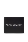 Off-White Leather folding wallet
