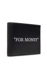 Off-White Leather folding wallet