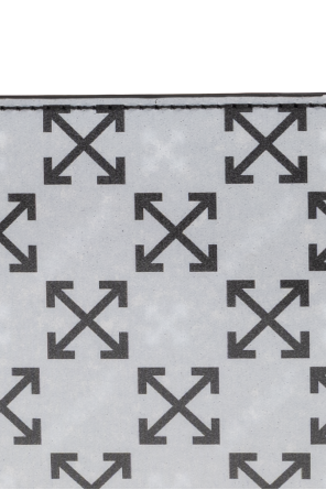 Off-White Skórzany składany portfel