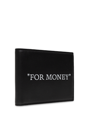 Off-White Leder-Geldbörse