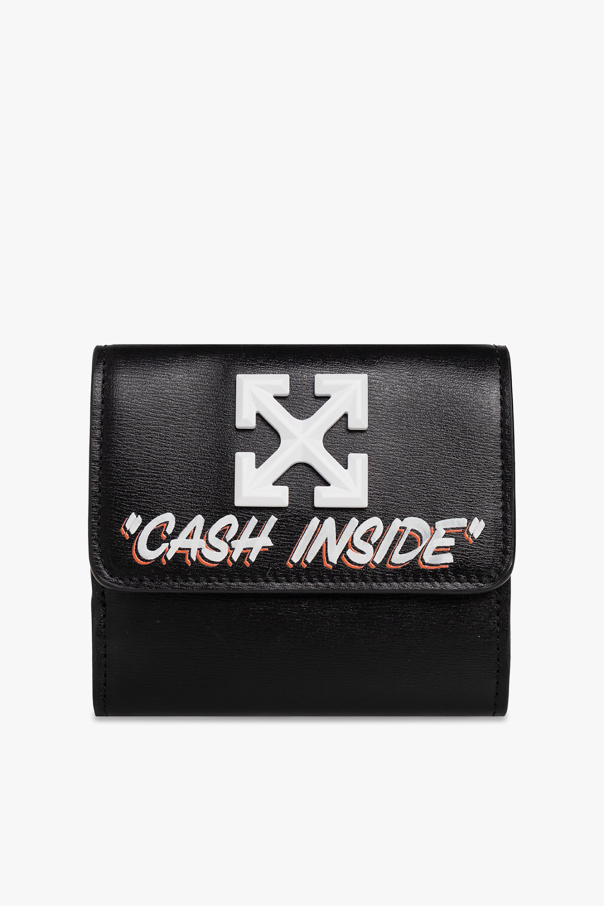 Off-White Leather wallet with logo