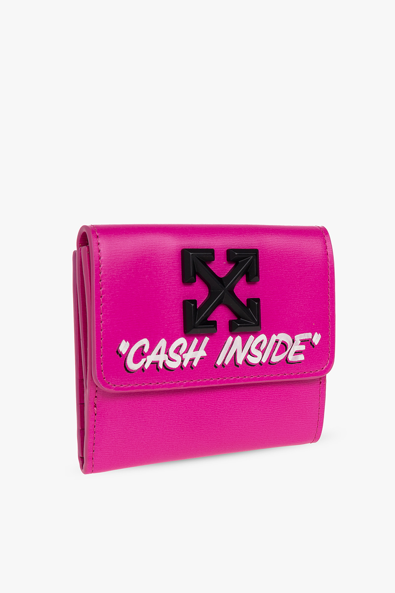 Off-White Leather wallet with logo