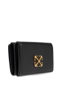 Off-White BLACK Leather wallet