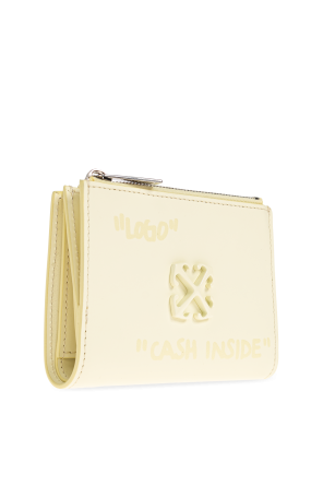 Off-White Cartera de cuero