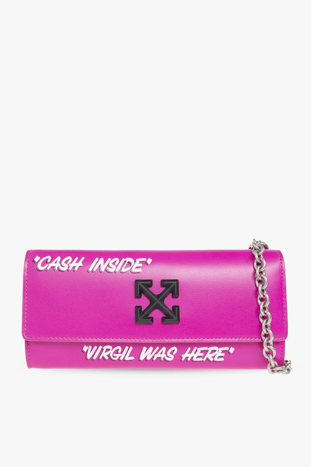 Off-White Wallet with chain