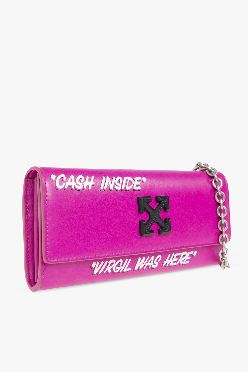 Off-White Wallet with chain