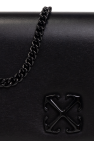 Off-White BLACK ‘Jitney 0.5’ wallet with chain