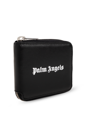 Palm Angels Lederportemonnaie mit Logo